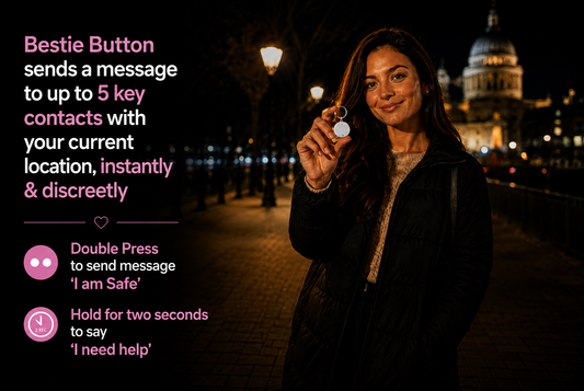Bestie Button – Discreet Safety Button for Women