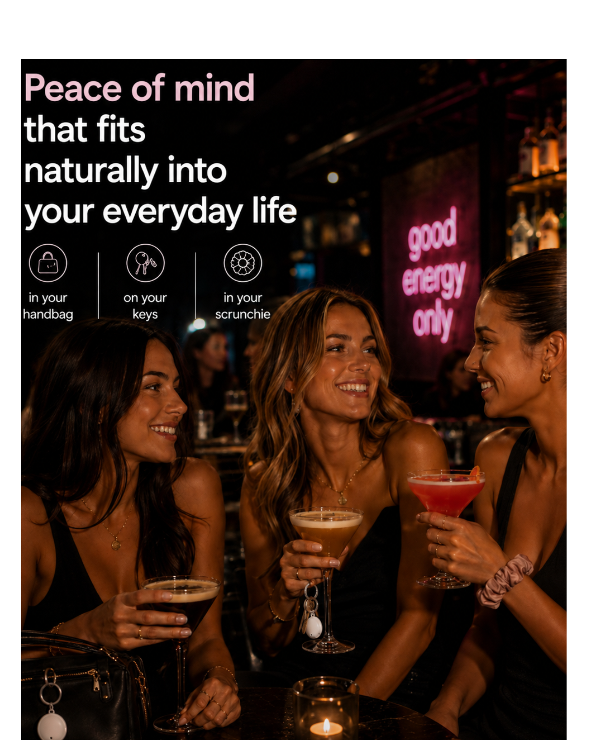Bestie Button – Discreet Safety Button for Women