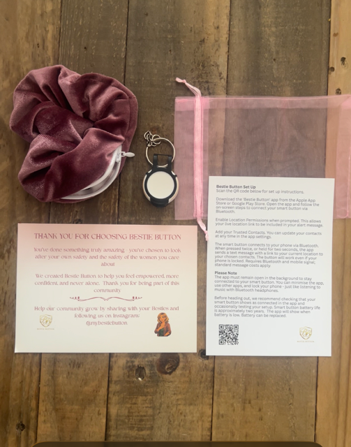 Bestie Button – Discreet Safety Button for Women